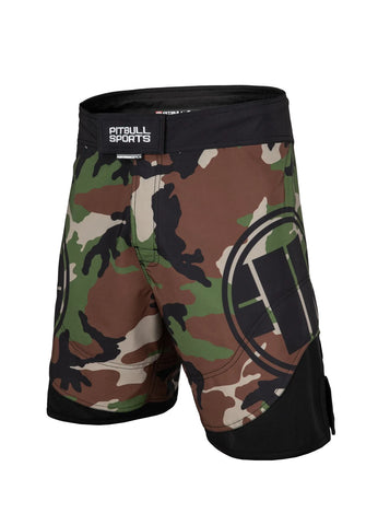 MMA SHORTS WOODLAND CAMO