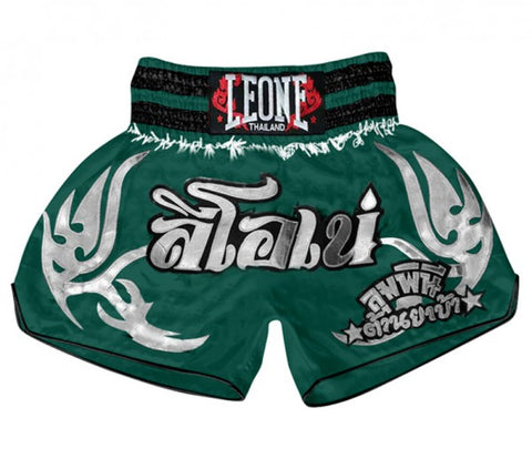 LEONE MUAY THAI SHORTS LUMPINEE GRÜN