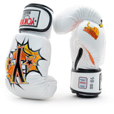 YOKKAO PAD THAI BOXING GLOVES WHITE